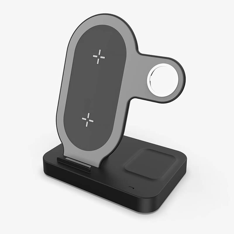 Support de chargeur sans fil double 3 en 1